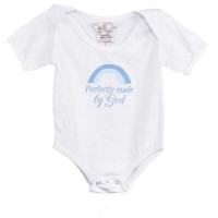 2pk -Baby Shirt 3-6Mo Blue Perfectly Made By - (Pack of 2)