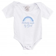 2pk -Baby Shirt 6-12Mo Blue Perfectly Made By - (Pack of 2)