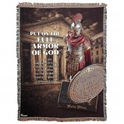 Tapestry Throw Armor Of God 2Ply 48x68 Tapestry Throw Armor Of God 2Ply 48x68
