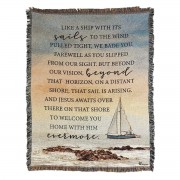 Throw We Bade You Farewell 48x68 Throw We Bade You Farewell 48x68