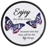 2pk -Framed Wall Art Enjoy The Little Things - (Pack of 2)