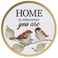 2pk -Framed Wall Art Home Is Wherever You Are - (Pack of 2)