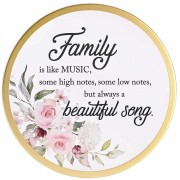 2pk -Framed Wall Art Family Is Like Music - (Pack of 2)