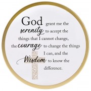 2pk -Framed Wall Art Serenity Prayer 10x10 - (Pack of 2)