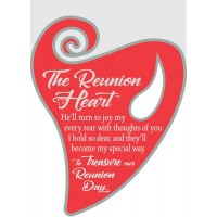 2pk -Flag Reunion Heart Burlap 13x18 - (Pack of 2)