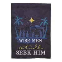 2pk -Flag Wise Men Polyester 13x18 - (Pack of 2)