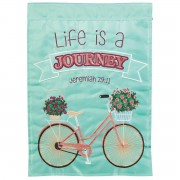 2pk -Flag Life Is Jer 29:11 Polyester 13x18 - (Pack of 2)