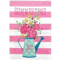 2pk -Flag Summertime Joy Polyester 13x18 - (Pack of 2)