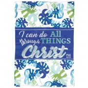 2pk -Flag I Do All Things Polyester 13x18 - (Pack of 2) 2pk -Flag I Do All Things Polyester 13x18 - (Pack of 2)