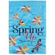 2pk -Flag Spring Up Isaiah 61:11 13x18 - (Pack of 2)
