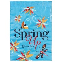 2pk -Flag Spring Up Isaiah 61:11 13x18 - (Pack of 2) 2pk -Flag Spring Up Isaiah 61:11 13x18 - (Pack of 2)
