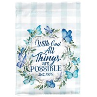 2pk -Flag Wreath With All Things 13x18 - (Pack of 2)