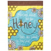 2pk -Flag Pleasing Words Are Like 13x18 - (Pack of 2) 2pk -Flag Pleasing Words Are Like 13x18 - (Pack of 2)