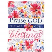 2pk -Flag Praise God Blessings 13x18 - (Pack of 2) 2pk -Flag Praise God Blessings 13x18 - (Pack of 2)
