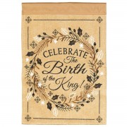 2pk -Flag Celebrate The Birth Applique 13x18 - (Pack of 2)
