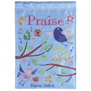 2pk -Flag Birds Praise His Name 13x18 - (Pack of 2) 2pk -Flag Birds Praise His Name 13x18 - (Pack of 2)