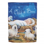 2pk -Flag A Child Is Born 30x44 - (Pack of 2) 2pk -Flag A Child Is Born 30x44 - (Pack of 2)
