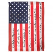 2pk -Flag I Pledge Allegiance Poly 30x44 - (Pack of 2)