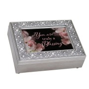 Truly a Blessing Jeweled Musical Box