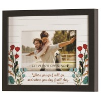 WHERE YOU GO RUTH 1:16 PHOTO FRAME 5X7