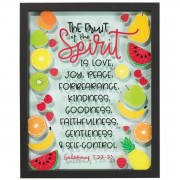 Framed Wall Art Fruit Of The Spirit