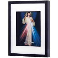 Framed Wall Art Divine Mercy 11x14 Framed Wall Art Divine Mercy 11x14