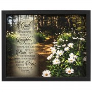 Framed Wall Art God Didnt Promise 14x11