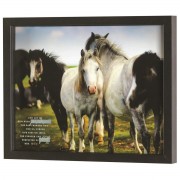 Framed Wall Art Let Us Run 14x11