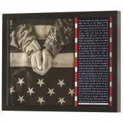 Framed Wall Art Military Psalm 91 14x11
