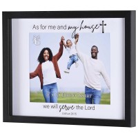 Framed Wall Photo As For Me And My House