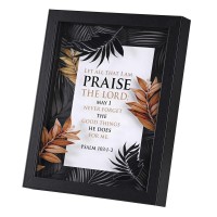 Framed Wall Art Praise The Lord 8x10 Framed Wall Art Praise The Lord 8x10