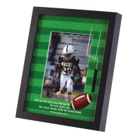 FOOTBALL 2 CHRONICLES 15:7 PHOTO FRAME