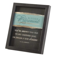 Framed Wall Art Blessed Retirement 8x10 Framed Wall Art Blessed Retirement 8x10