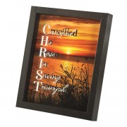 Framed Art Christ 8x10