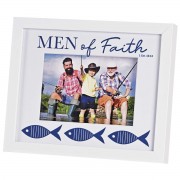 Photo Frame Men Of Faith Blue Fish Photo Frame Men Of Faith Blue Fish
