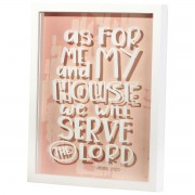 Framed Wall Art As For Me&My House 11x14