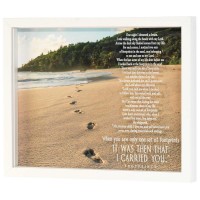 Framed Wall Art Footprints 14x11 Framed Wall Art Footprints 14x11