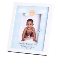 Photo Frame Baby Child Of God Blue 8x10 Photo Frame Baby Child Of God Blue 8x10