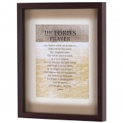 Framed Wall Art Lords Prayer KJV 11x14
