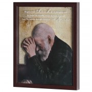 Framed Wall Art Grace Mock Etch 11x14