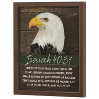 Framed Wall Art Eagle Isaiah 40:31 11x14 Framed Wall Art Eagle Isaiah 40:31 11x14