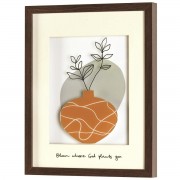 Framed Wall Art Bloom Where God Plants