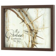 Framed Wall Art My Grace Is Sufficient