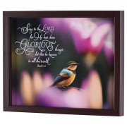 Framed Wall Art Sing To The Lord 14x11