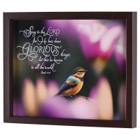 Framed Wall Art Sing To The Lord 14x11