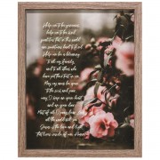 Framed Wall Art Help Me Be A Blessing