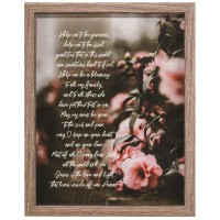 Framed Wall Art Help Me Be A Blessing