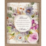 Framed Wall Art Mother Blessed Is She