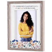 Wall Photo Frame She Is Clothed