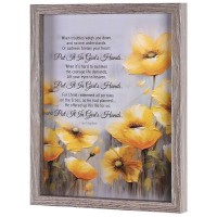 Framed Wall Art Put In Gods Hands 11x14 Framed Wall Art Put In Gods Hands 11x14